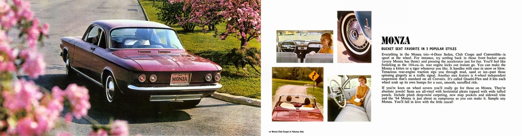 1964 Chevrolet Corvair Brochure Page 6